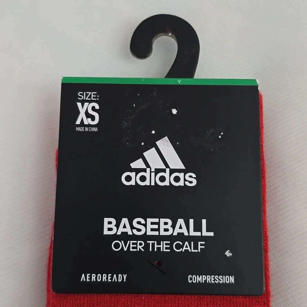 adidas Baseball Over The Calf Socks Size: XS